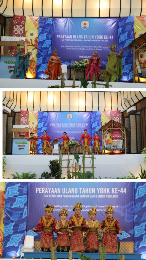 Yayasan Bunda Hati Kudus, HUT ke-44 YBHK, perayaan ulang tahun yayasan, Sekolah Tarsisius II, Misa Syukur, Romo Samuel, Kemuliaan bagi Allah, Anushasana Iswarashanti, pemotongan tumpeng, penampilan band SMA dan SMP, door prize dan penghargaan, kebersamaan dan sukacita, pendidikan berkualitas, disiplin dan kasih, generasi unggul.