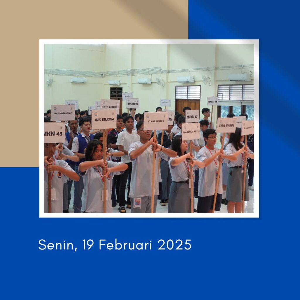 Tarsisius II Cup 2025, Kompetisi Sekolah, Esports, Basket, Voli, Jakarta, Sekolah Negeri, Sekolah Swasta, Sportivitas, Turnamen Pelajar, Janji Wasit, Janji Peserta, Lagu Daerah, Pembukaan Meriah, Hujan Deras, Semangat Kompetisi.